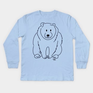 Arctic Animal - Ice bear Kids Long Sleeve T-Shirt